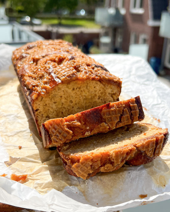 Stroopwafel Bananenbrood