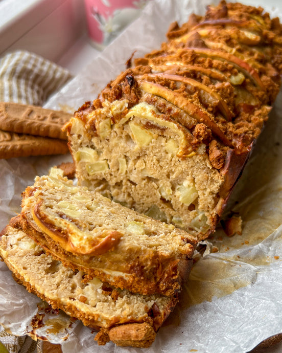 De allerlekkerste én gezonde speculoos appelcake