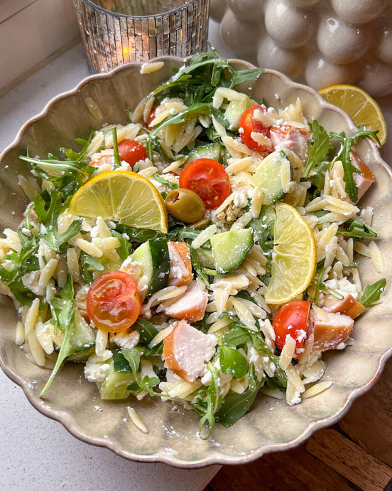 Griekse Orzo Salade