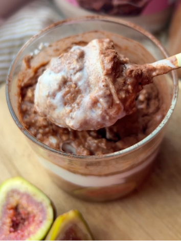 Vijgen Choco Overnight Oats