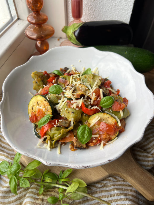 Tortellini met Gegrilde Groenten