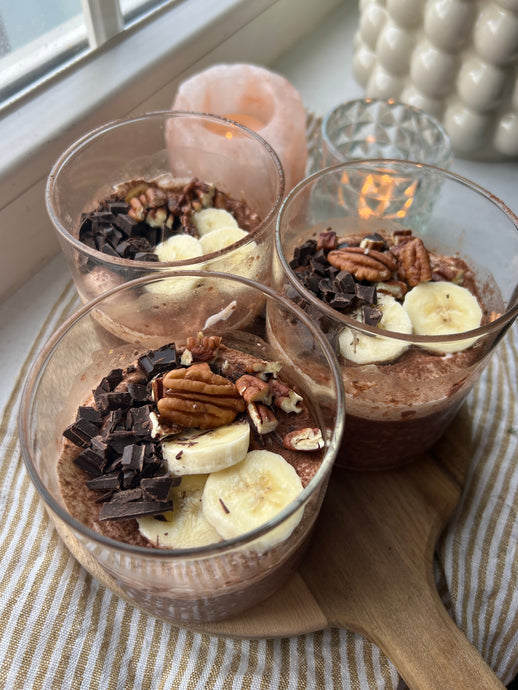 ⁠Chocolade Overnight Oats